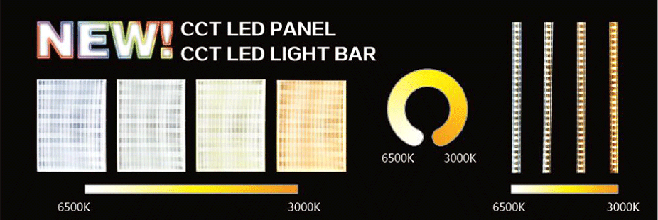 CCT LED Panel & Light Bar